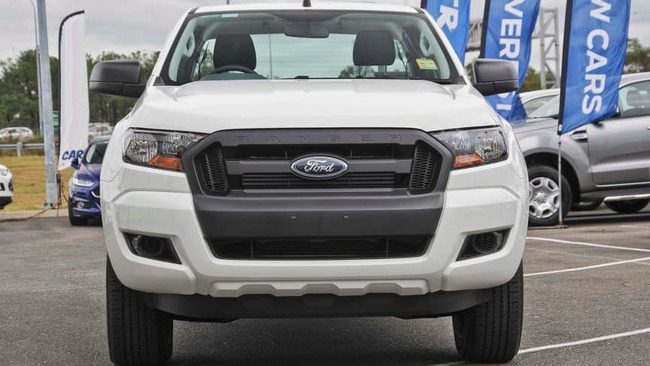 Used 2018 White Ford Ranger XL Cab Chassis Extended Cabfor sale in Christies Beach, SA