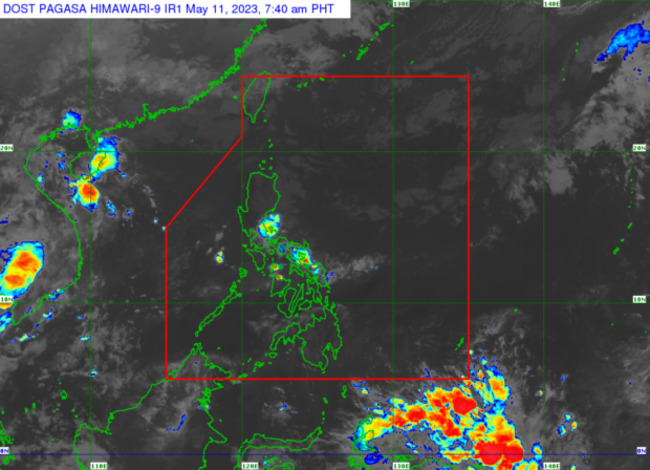 Pagasa: Parts of Luzon to experience rain but hot weather will still prevail