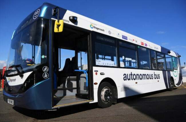 UK to roll out first driverless bus service