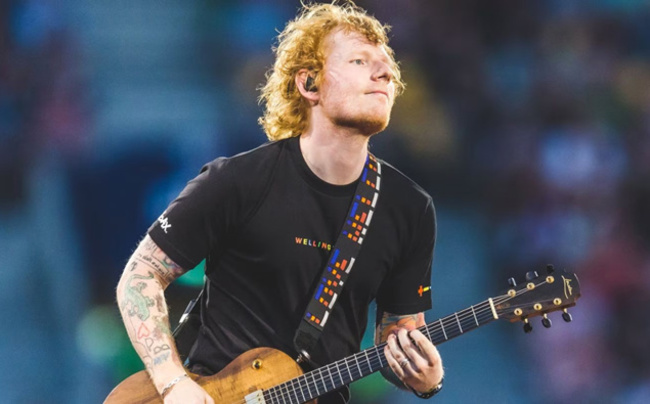 Ed Sheeran shows how he won his copyright case by playing his guitar in the courtroom