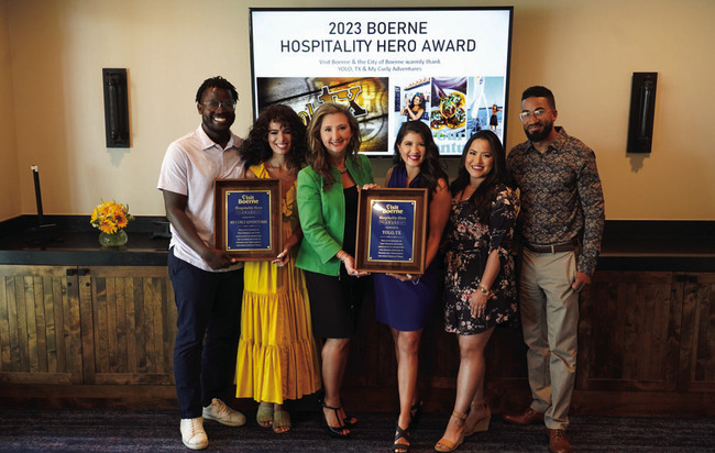 Boerne presents awards for National Tavel and Tourism Week