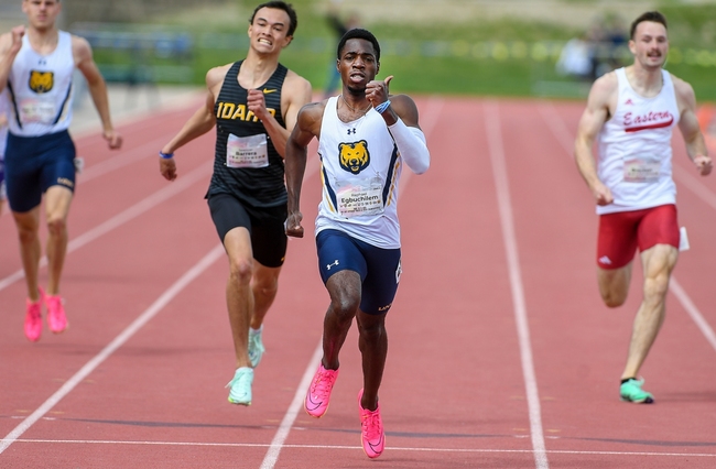 UNC freshmen nab two individual Big Sky outdoor track titles