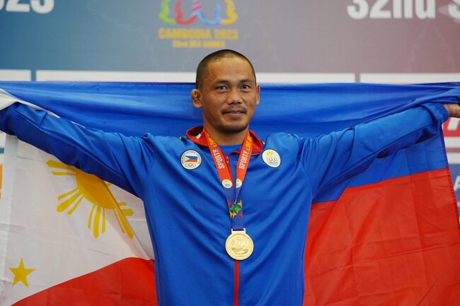 SEA Games 2023: Jason Balabal whips home bet for gold in Greco Roman wrestling