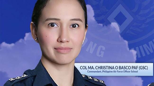 Col. Maria Christina Basco: Mother and pilot