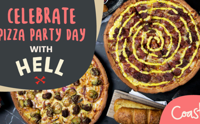 WIN a Hell Pizza Party!