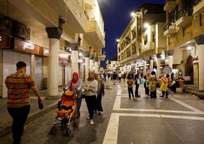 Baghdad gets make-over as repairs kindle guarded optimism