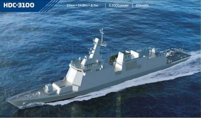 Korean shipbuilder constructing 2 corvettes for Philippine Navy
