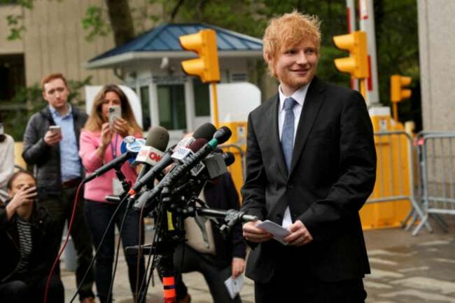 Ed Sheeran beats second copyright lawsuit over ‘Thinking Out Loud'