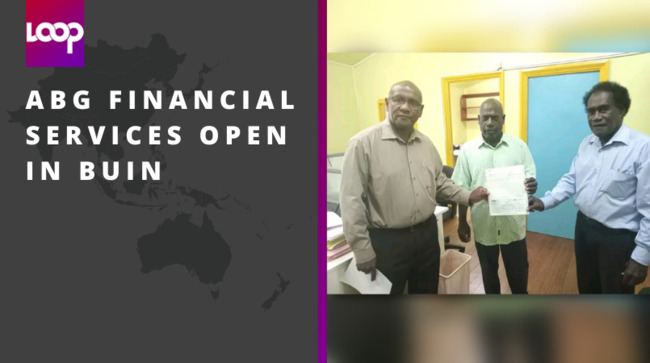 ABG financial services open in Buin