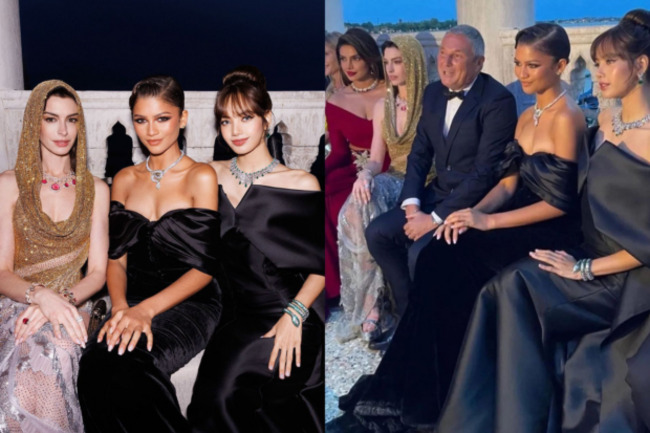 LOOK: Anne Hathaway, Zendaya, Priyanka Chopra and Blackpink's Lisa standouts at fashion event in Italy