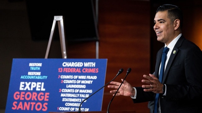 House expected to consider resolution to expel Rep. Santos from Congress