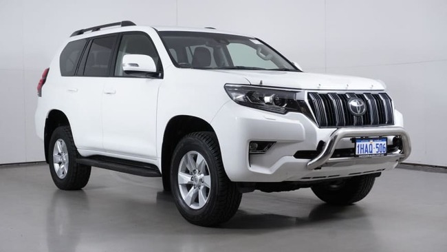 Used 2017 Pearl White Toyota Landcruiser Prado GXL Wagonfor sale in Bentley, WA