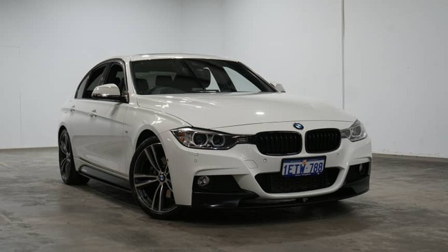 Used 2015 White BMW 3 Series 320i Sport Line Sedanfor sale in Welshpool, WA