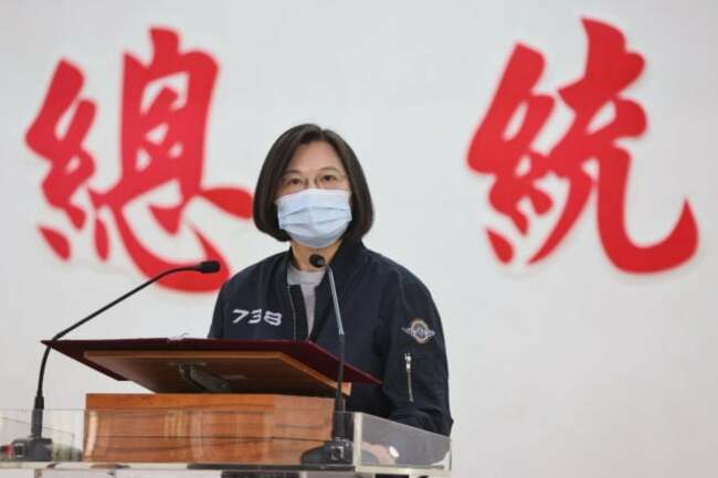 Taiwan president vows to keep ‘status quo' on cross-strait relations