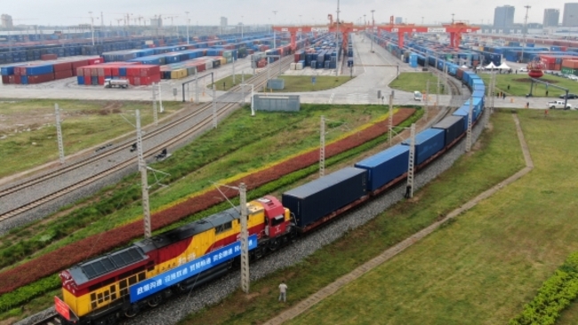 China-Europe freight train services expand in first 4 months