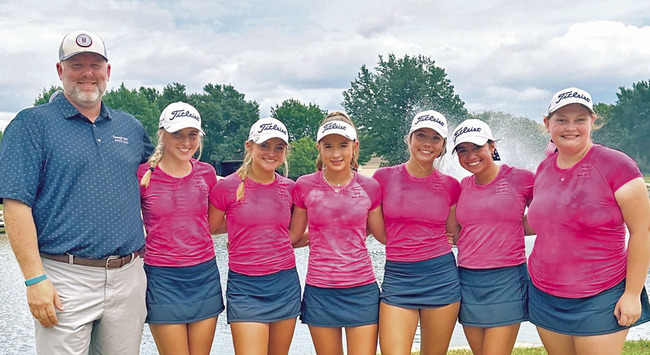 Lady Charger golfers tie for fifth at state tournament