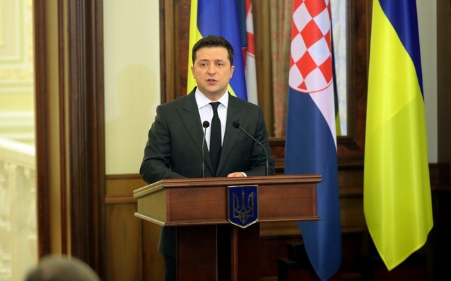 UKRAINE'S ZELENSKYY DENIES RUSSIA CAPTURED BAKHMUT