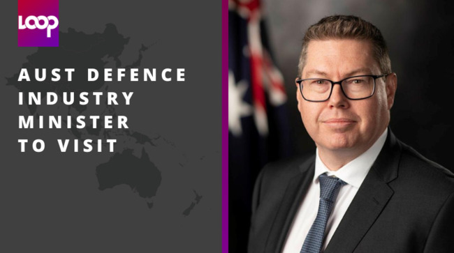 Aust Defence Industry Minister to visit