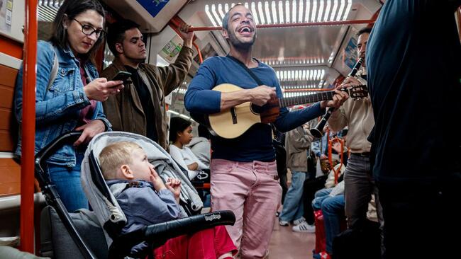 Music is the key to life for Venezuelan exiles in Madrid