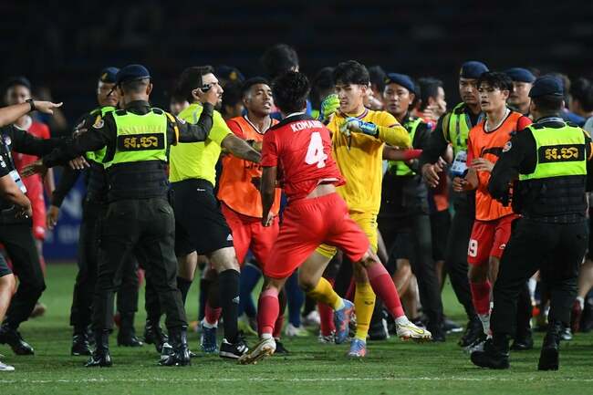Thai FA bans players, officials over SEA Games football final brawls