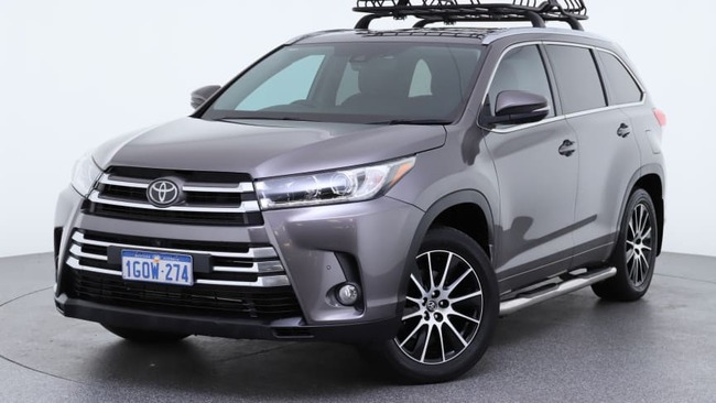Used 2018 Grey Toyota Kluger Grande Wagonfor sale in Melville, WA