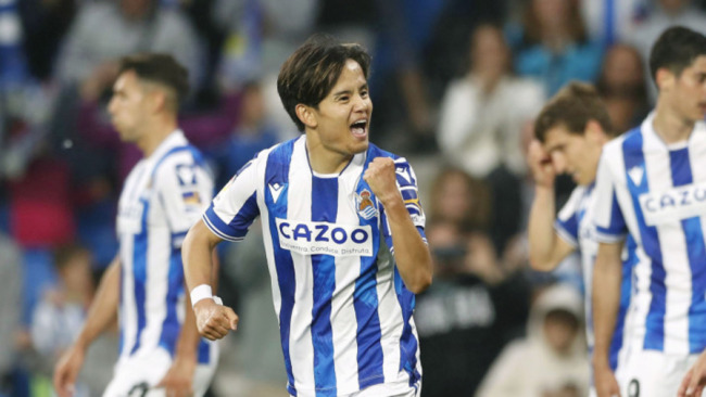 Football: Takefusa Kubo scores to lift Sociedad over Almeria