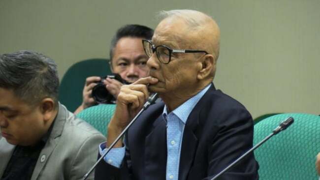 Former senator Pong Biazon in ICU ‘recovering from bad case of pneumonia' – Zubiri