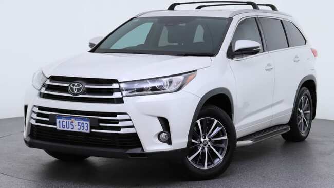 Used 2019 White Toyota Kluger GXL Wagonfor sale in Melville, WA