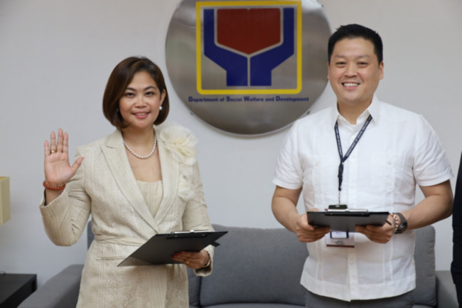 Gatchalian swears in new DSWD undersecretary