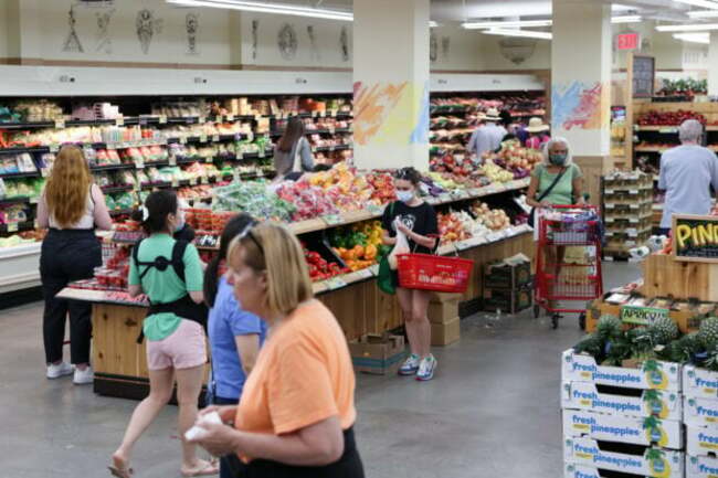 US consumer spending beats expectations in April; inflation picks up
