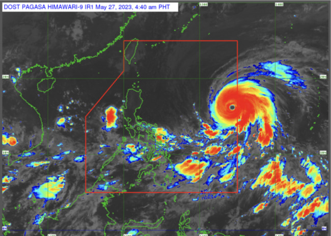 Super Typhoon Betty enters PAR