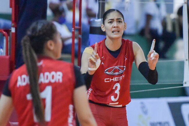 Jaja Santiago trains with Chery Tiggo but won't play in PVL Invitationals