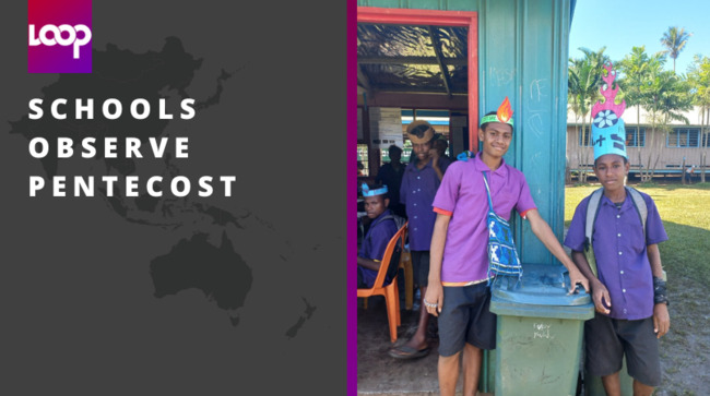 Schools observe Pentecost