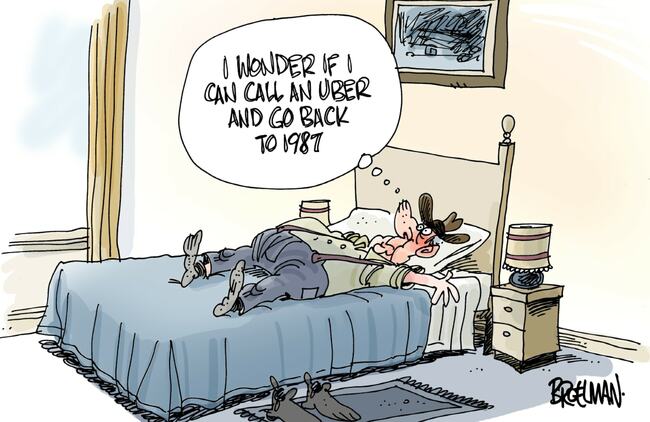 Taking a look into the rear-view mirror