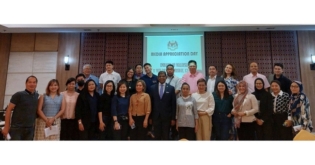 Malaysian Embassy introduces new ambassador to Philippine media