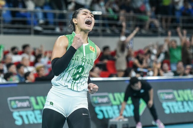 PVL: Jolina Dela Cruz joins La Salle teammate Mars Alba at F2 Logistics