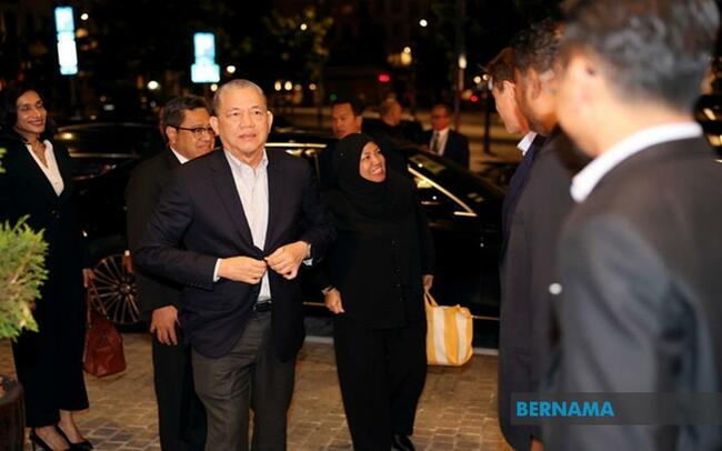DPM FADILLAH ARRIVES IN BRUSSELS FOR OFFICIAL VISIT
