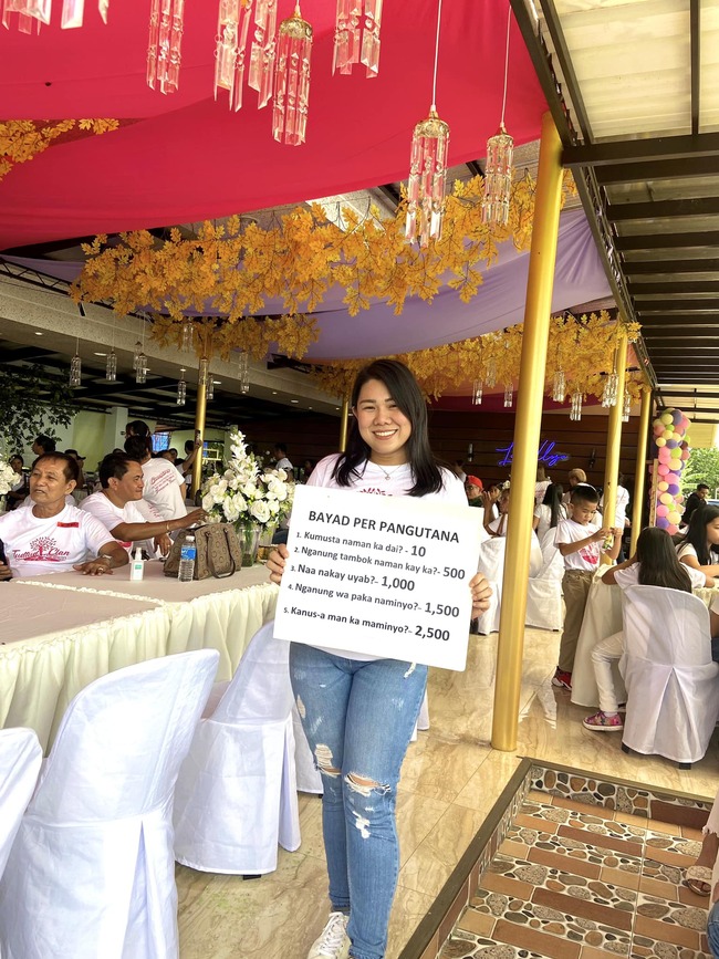 Family reunion made fun by a witty lady from Cagayan de Oro