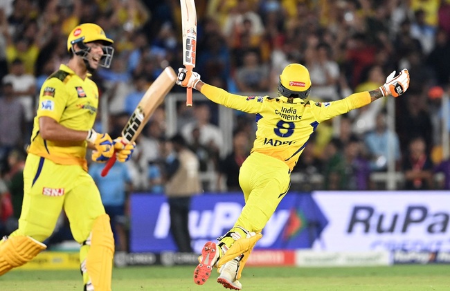 Jadeja seals title for Chennai in thrilling, delayed final