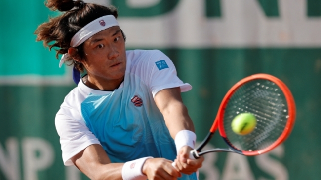 China's Zhang Zhizhen makes history reaching second round at French Open