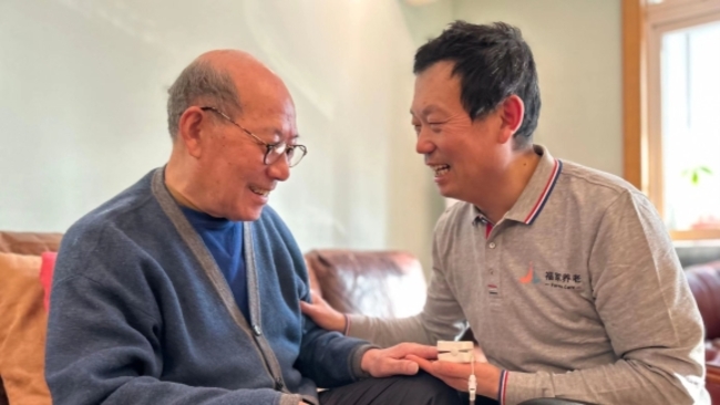 Shanghai trials home-based senior-care services