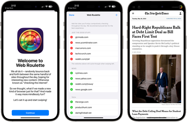 Web Roulette Shakes Up Your Usual Browsing Routine