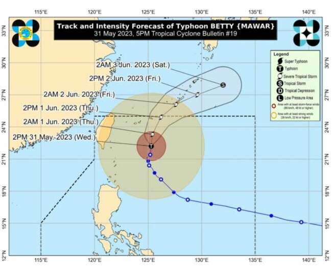 Most of typhoon signals lifted as ‘Betty' heads out of PAR