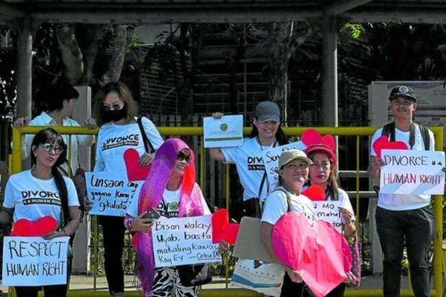 Filipinos demand right to divorce: ‘We want to break free'