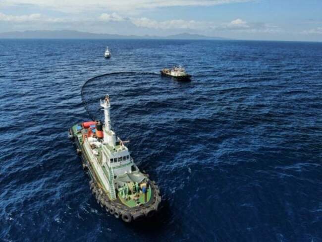Final siphoning ops for Oriental Mindoro oil spill to take 20-30 days — task force