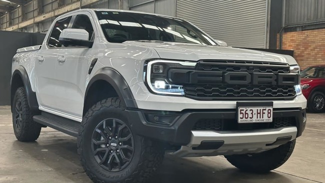 Used 2022 White Ford Ranger Raptor Utility Dual Cabfor sale in Eagle Farm, QLD