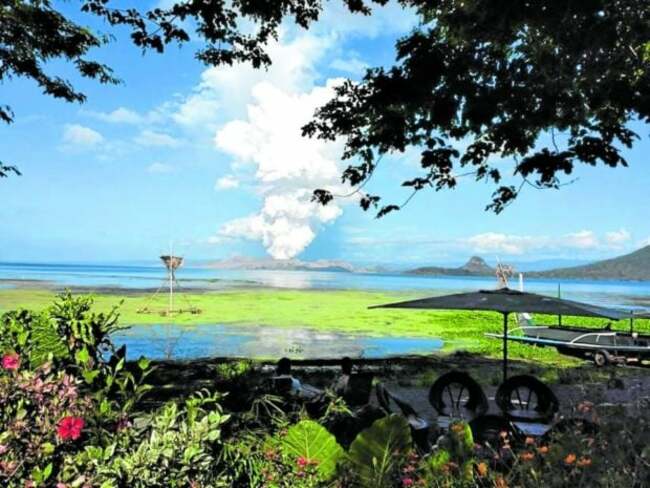 Taal Volcano still on Alert Level 1 as Phivolcs marks ‘ongoing low-level activity'