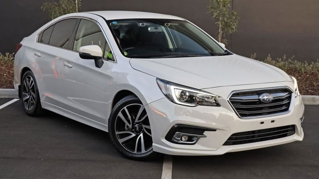 Used 2019 White Subaru Liberty 2.5i Sedanfor sale in Docklands, VIC