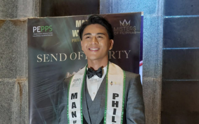 Philippine bet James Reggie Vidal hopes to foster ‘brotherhood' among fellow Man of the World 2023 candidates