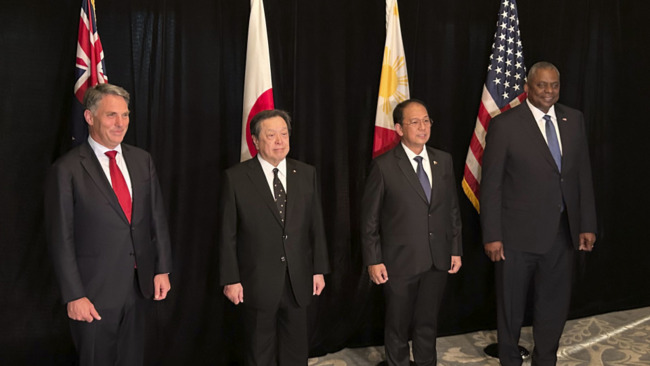 Japan, U.S., Australia, Philippines vow to boost defense cooperation